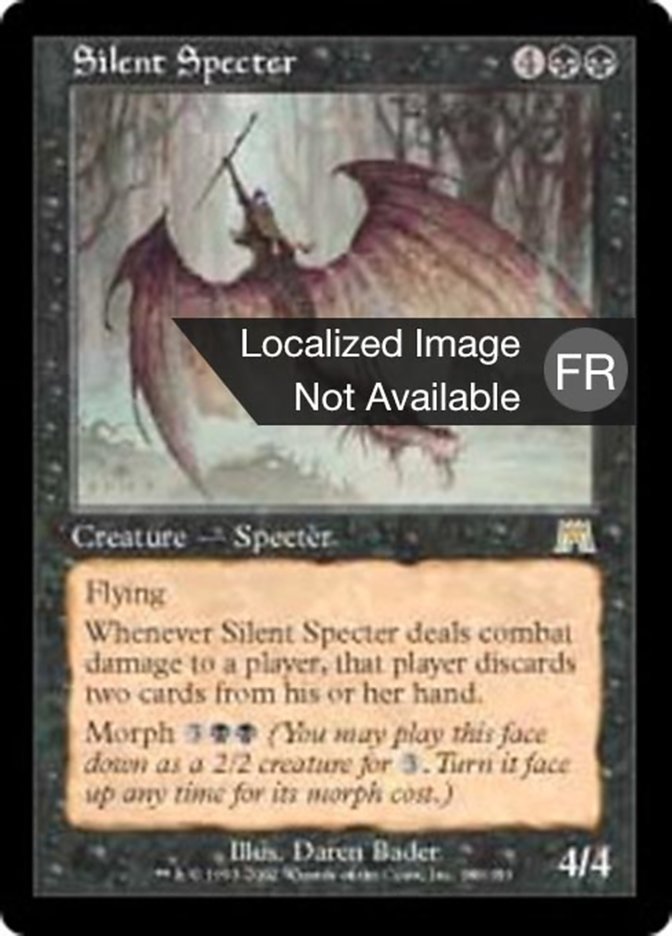 Spectre silencieux