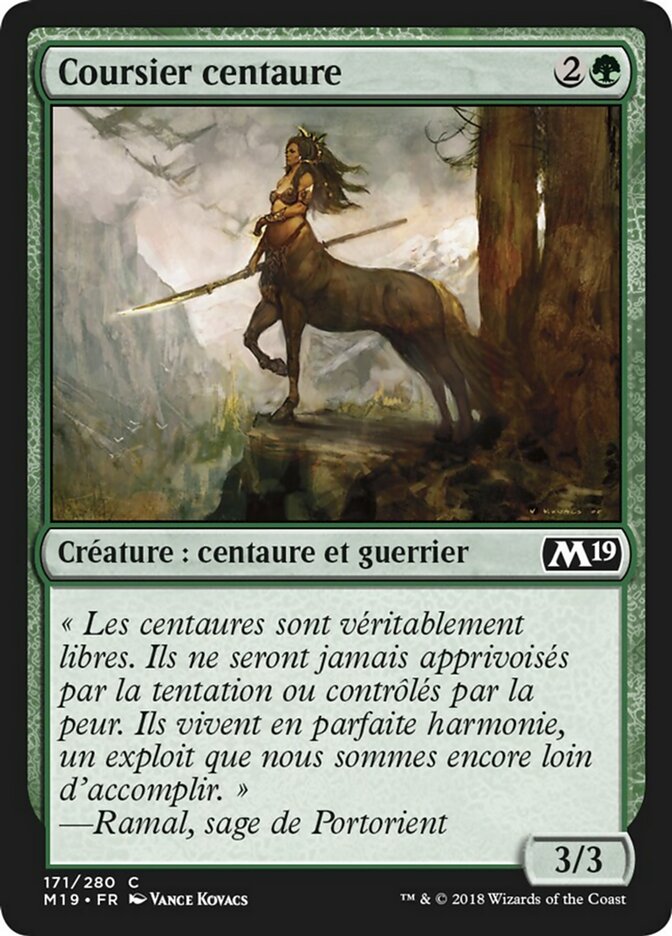 Coursier centaure