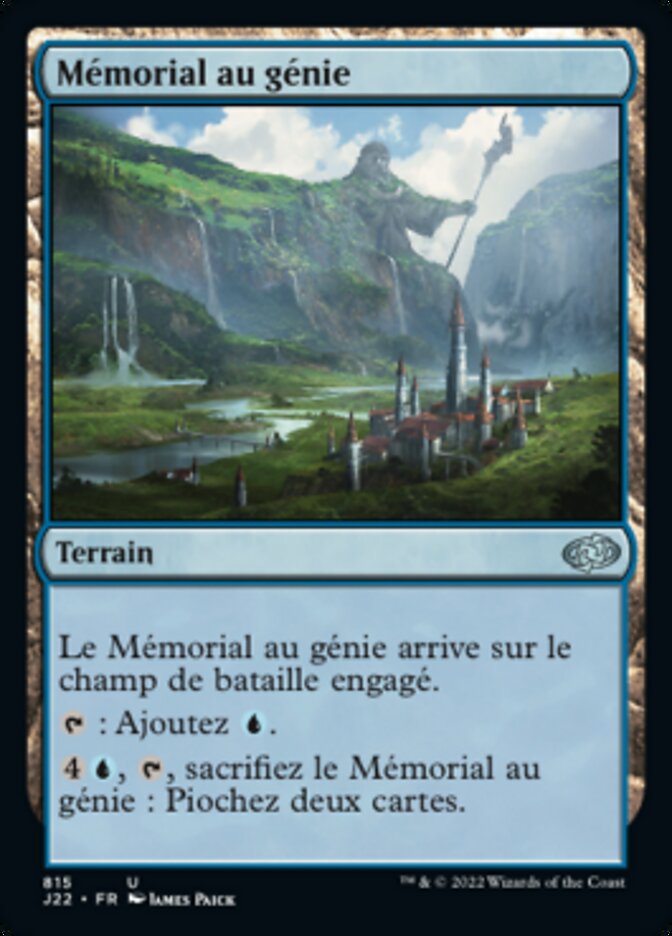 Mémorial au génie