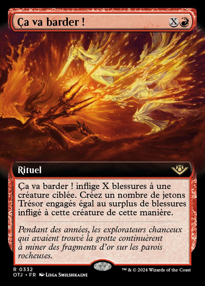 Ça va barder !