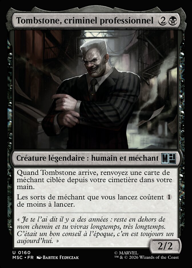 Tombstone, criminel professionnel