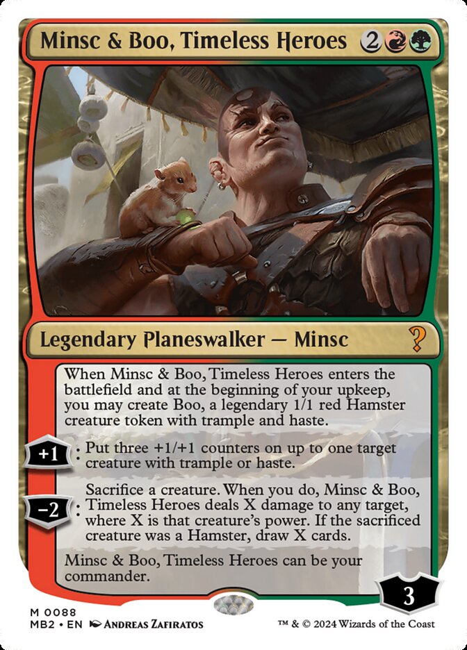 Minsc &amp; Boo, Timeless Heroes