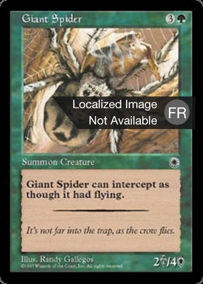 Araignée géante