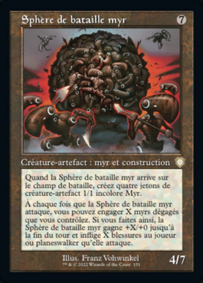 Sphère de bataille myr