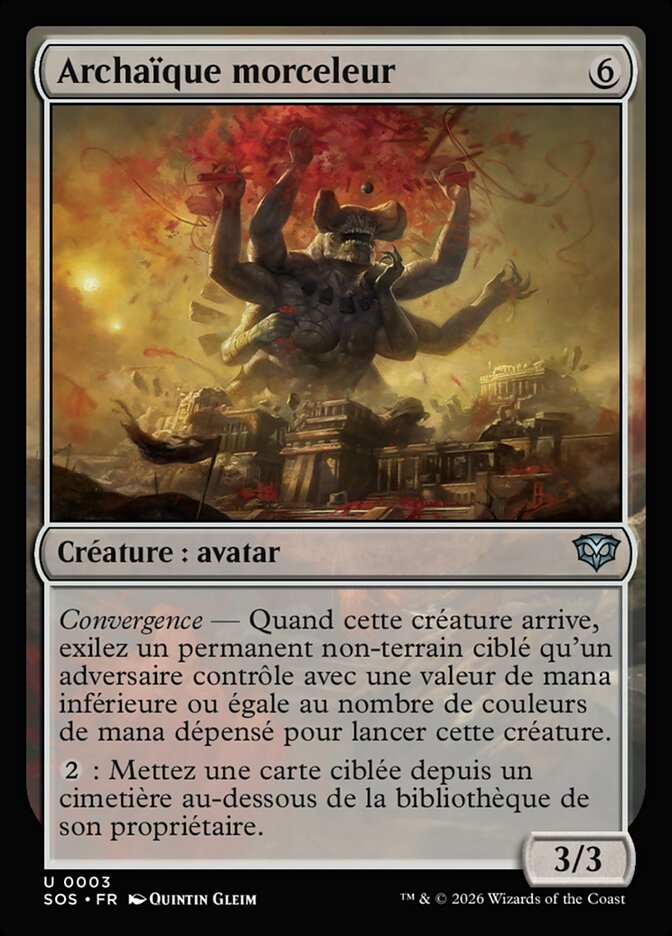 Archaïque morceleur