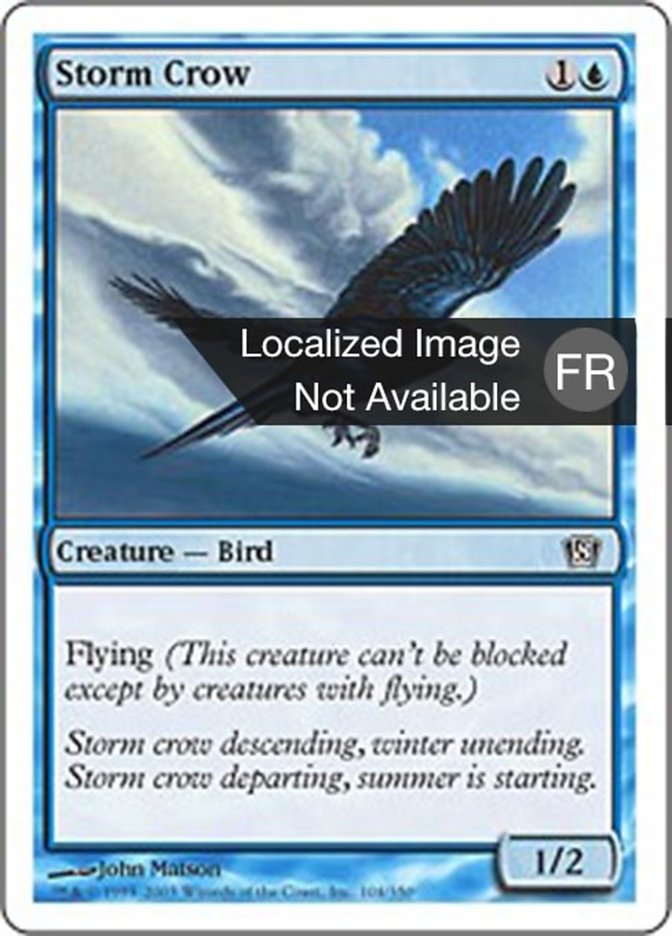Corbeau de l'orage