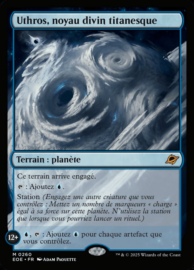 Uthros, noyau divin titanesque