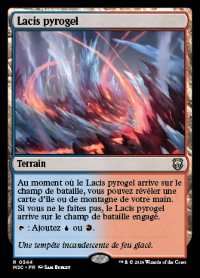 Lacis pyrogel