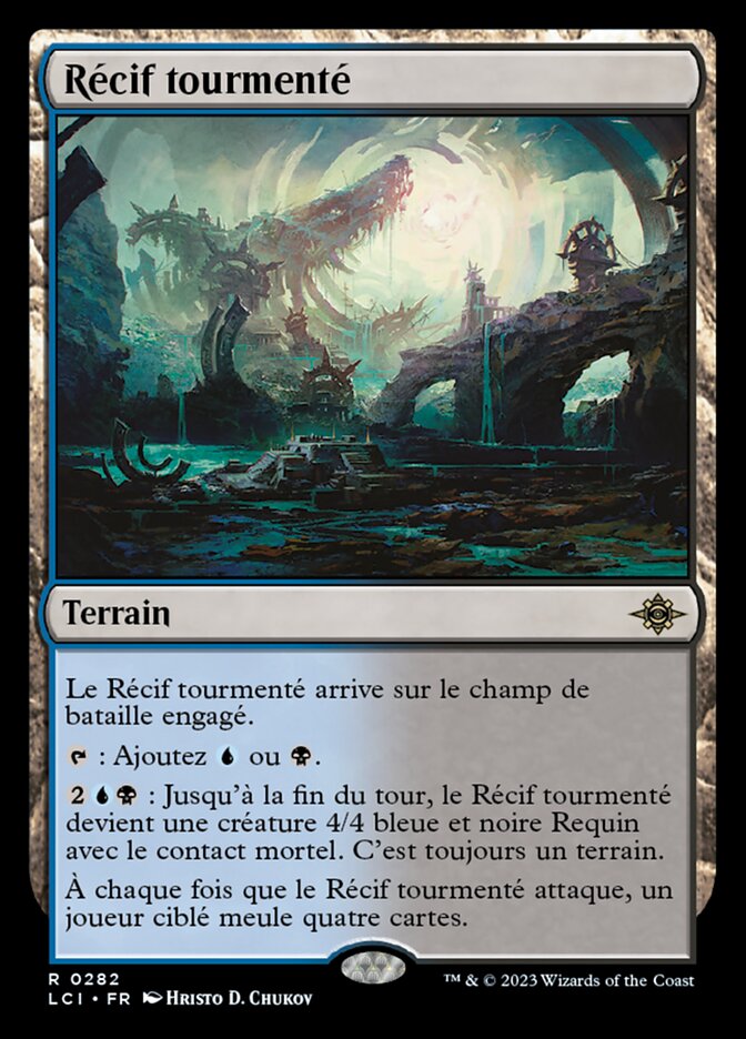 Récif tourmenté