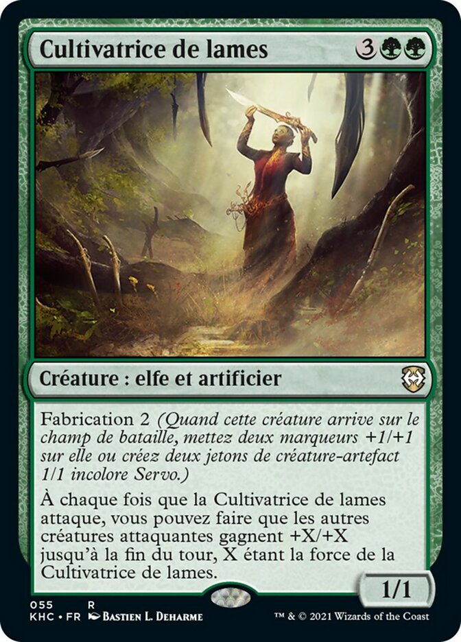 Cultivatrice de lames