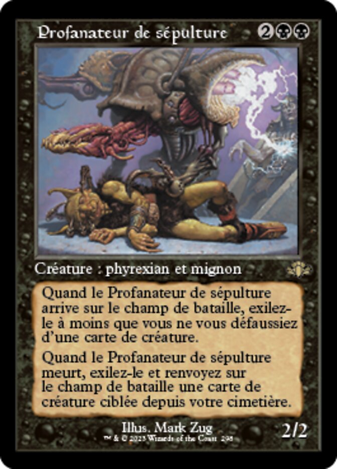 Profanateur de sépulture