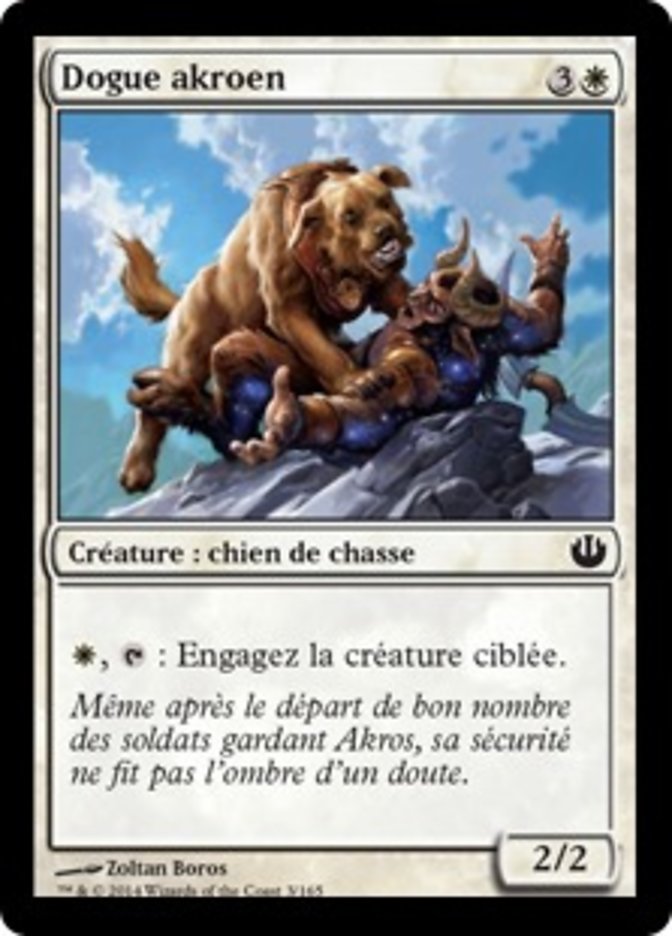 Dogue akroen