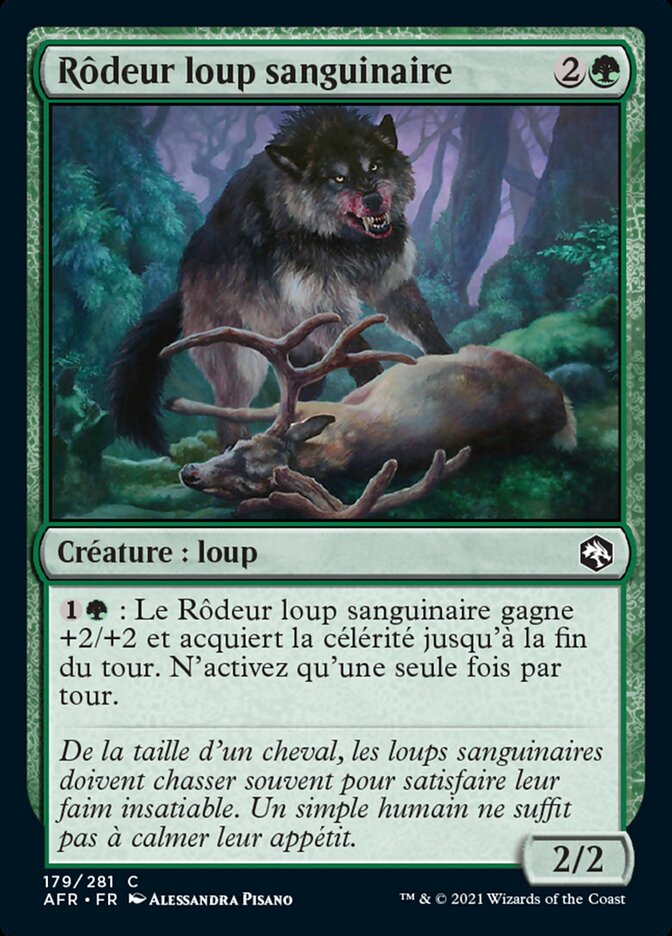 Rôdeur loup sanguinaire