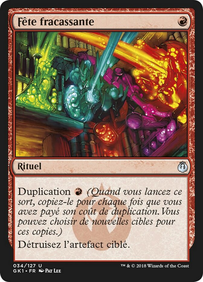 Fête fracassante