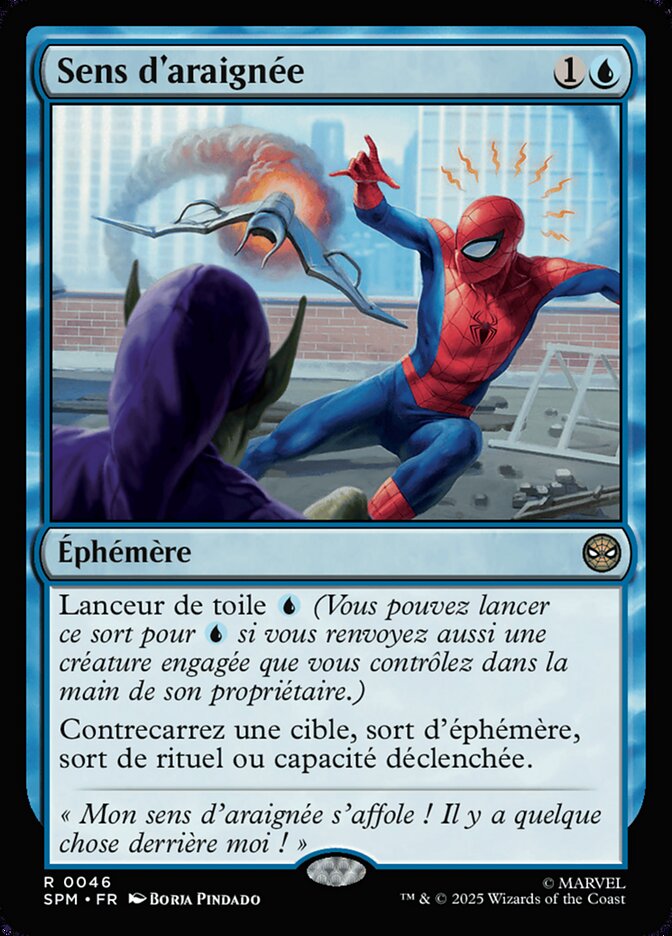 Sens d'araignée
