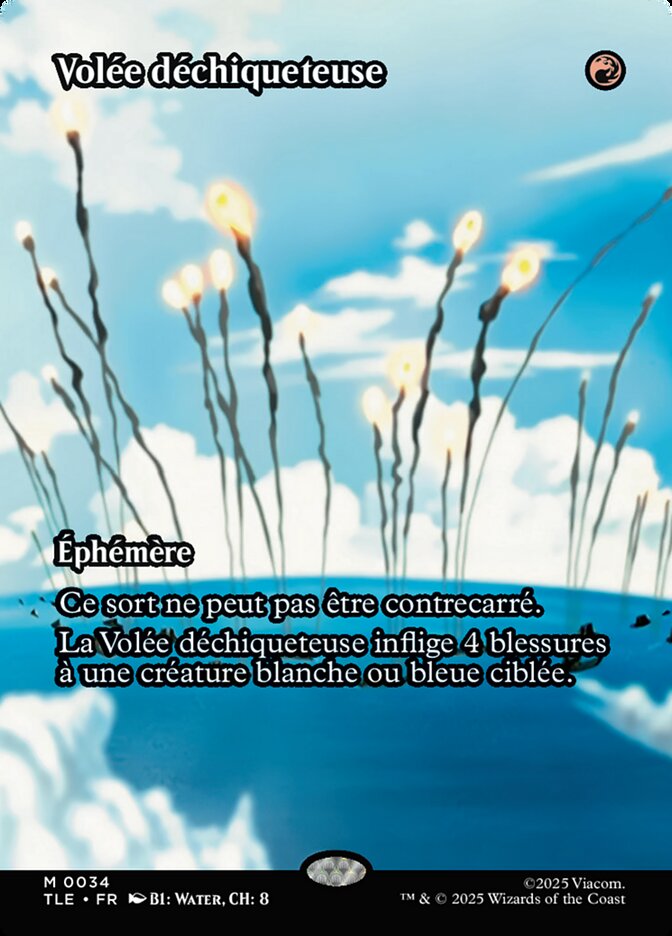 Volée déchiqueteuse