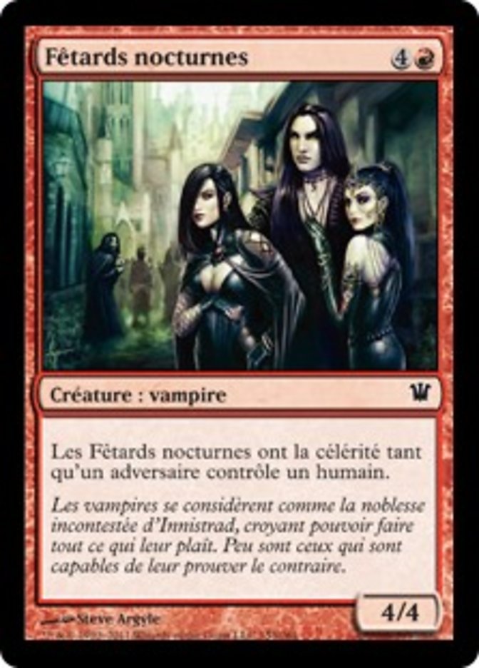 Fêtards nocturnes