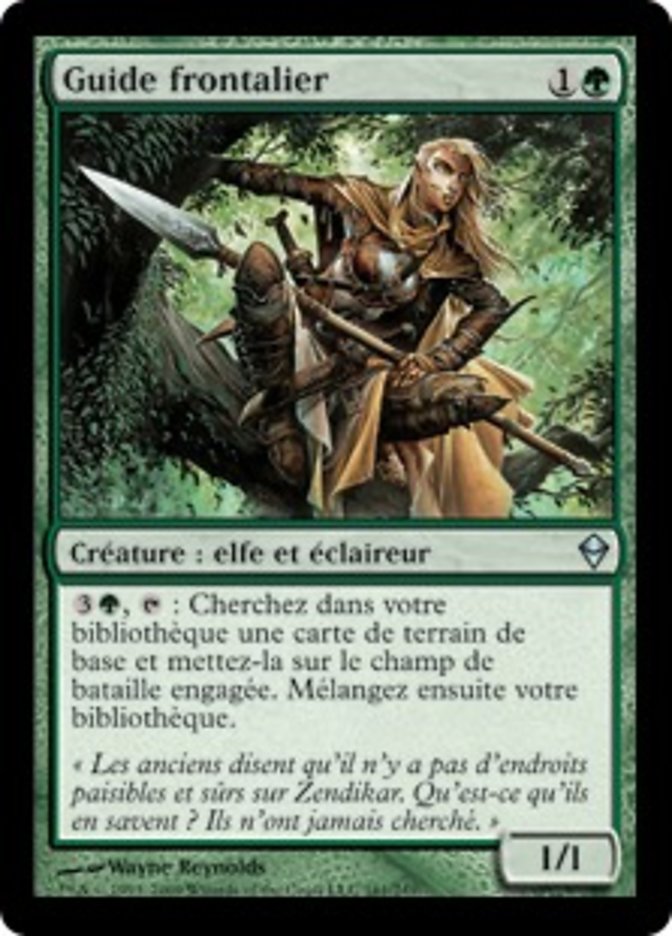 Guide frontalier