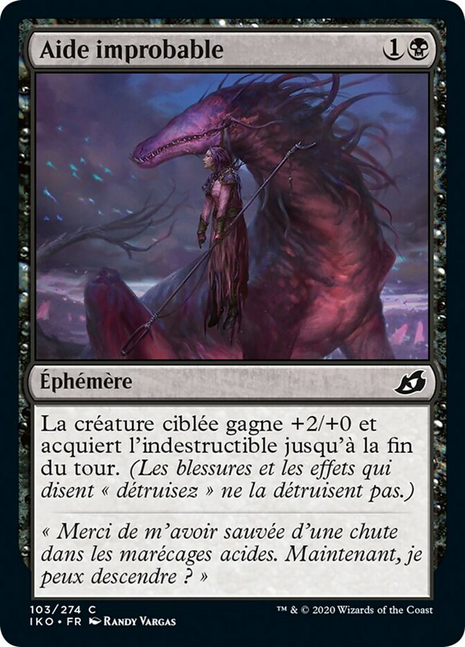 Aide improbable