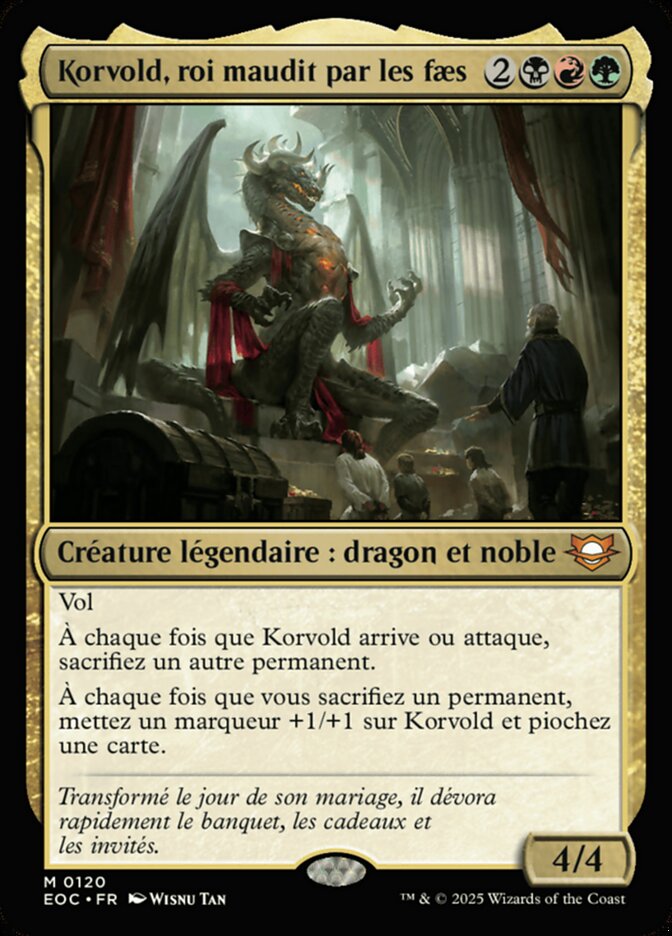 Korvold, roi maudit par les fæs