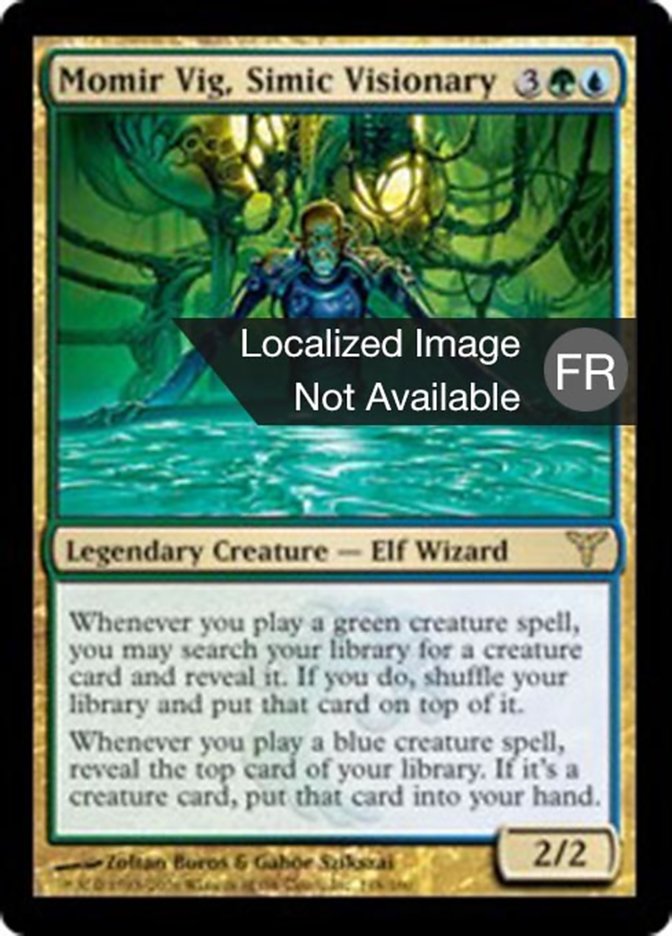 Momir Vig, visionnaire simic