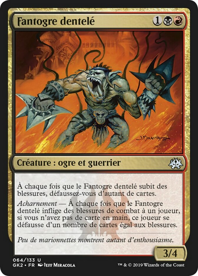Fantogre dentelé