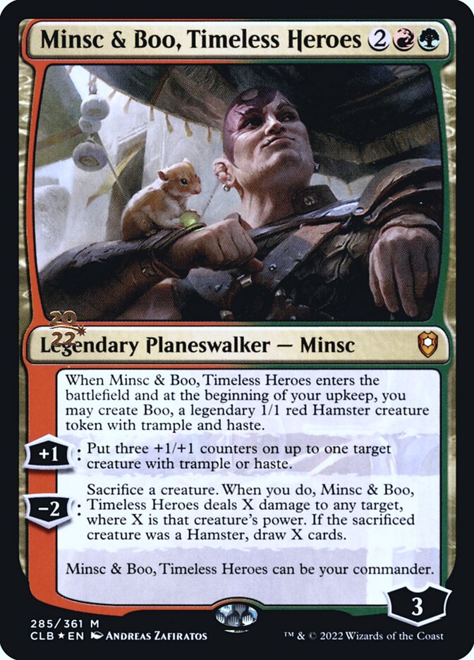 Minsc &amp; Boo, Timeless Heroes