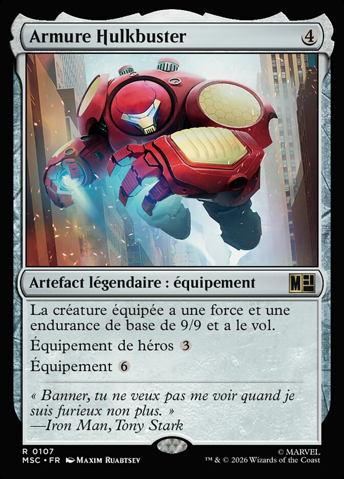 Armure Hulkbuster