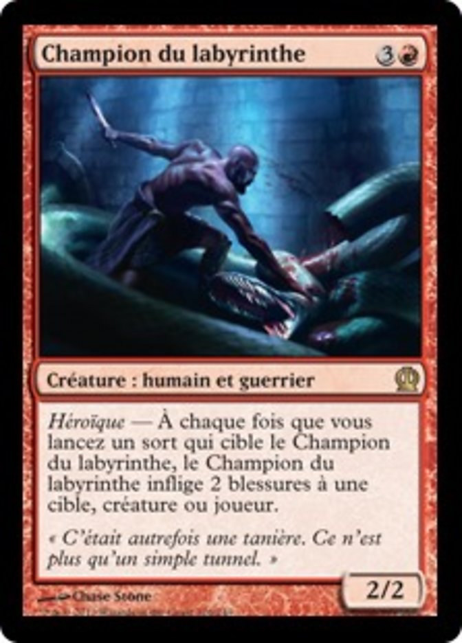 Champion du labyrinthe