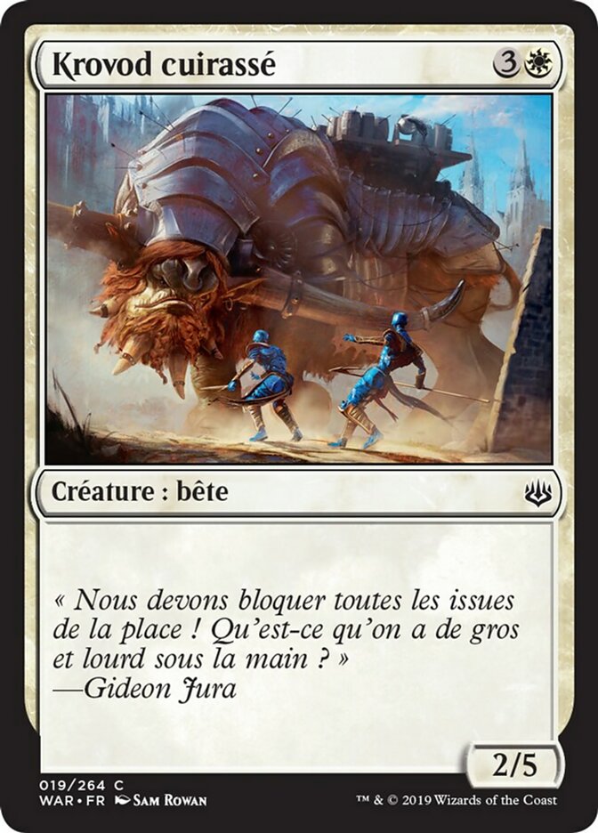 Krovod cuirassé