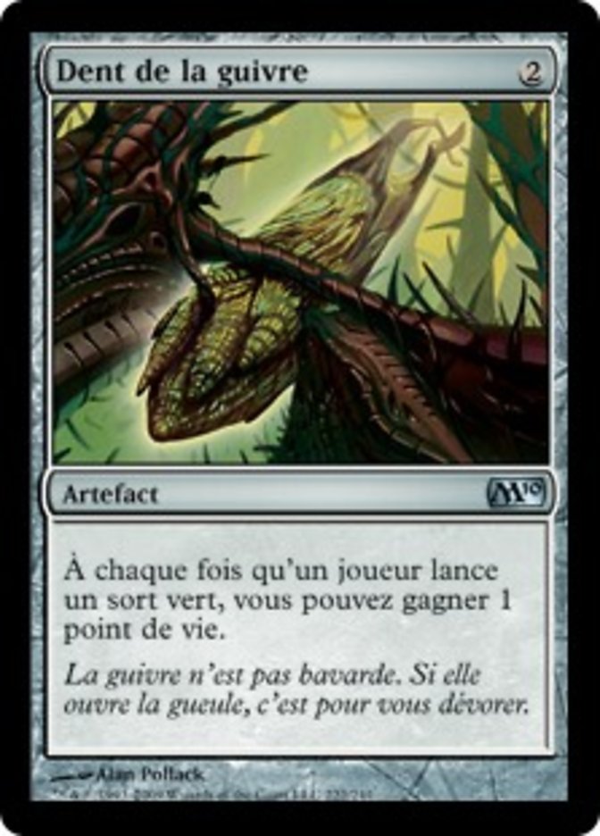 Dent de la guivre
