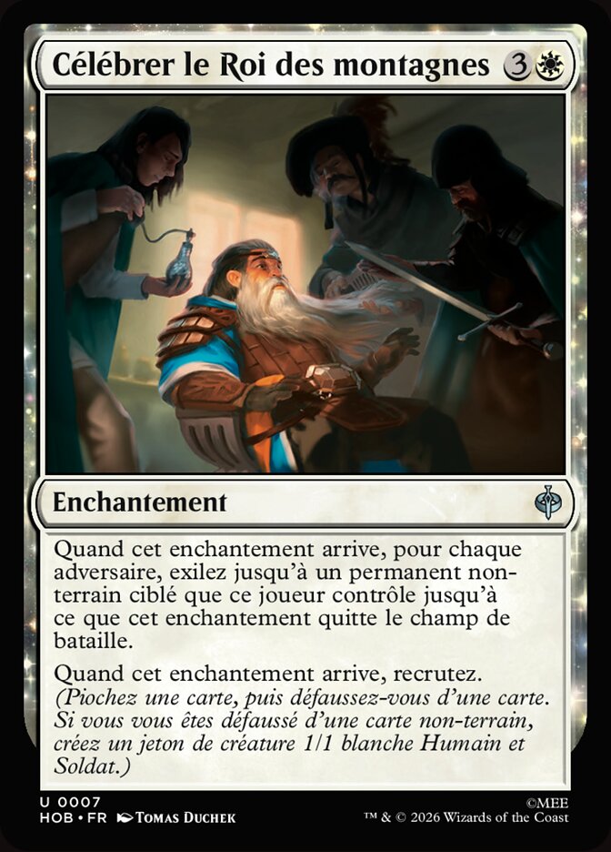Célébrer le Roi des montagnes
