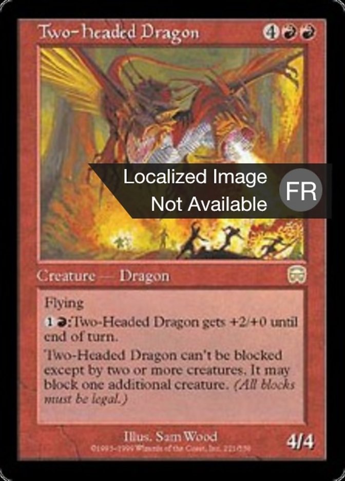 Dragon à deux têtes