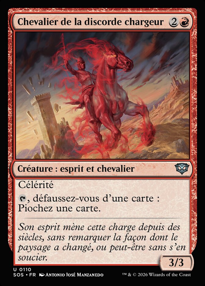 Chevalier de la discorde chargeur
