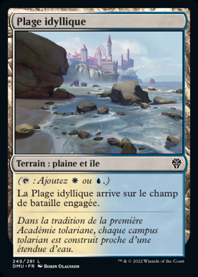 Plage idyllique