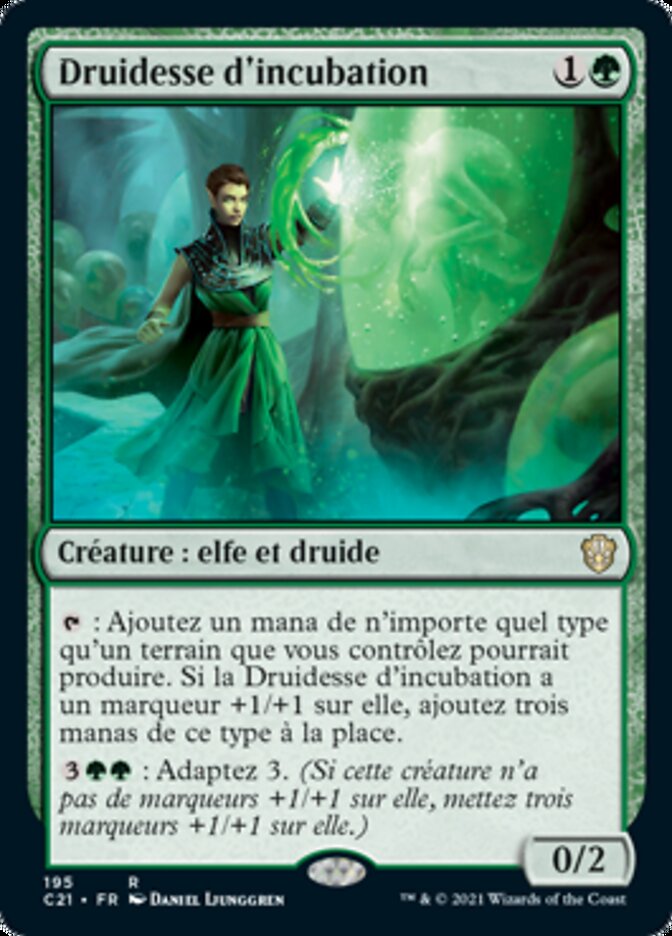 Druidesse d'incubation