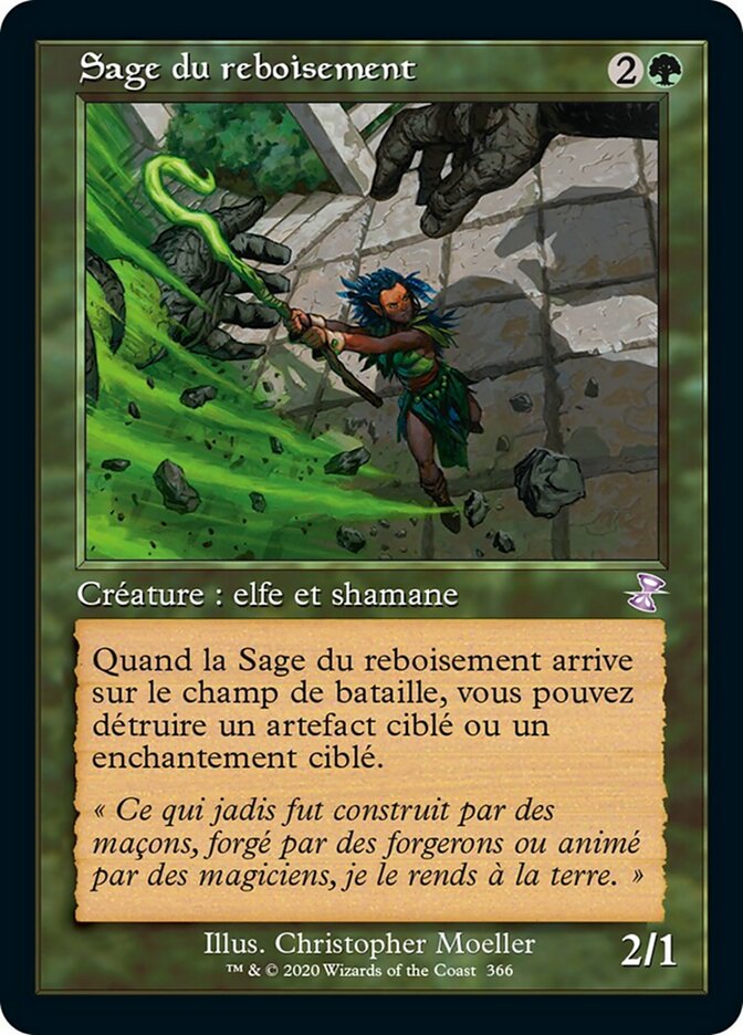 Sage du reboisement