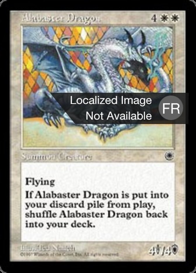 Dragon d'albâtre