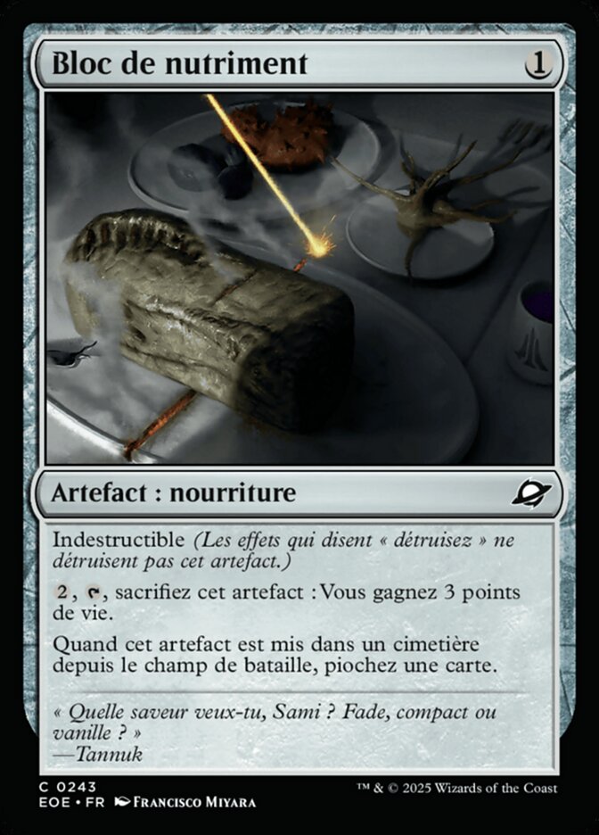 Bloc de nutriment