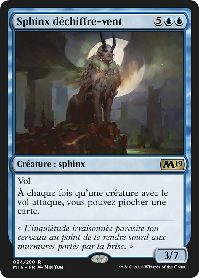 Sphinx déchiffre-vent