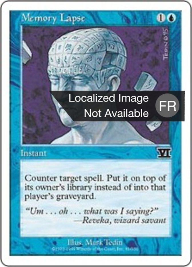 Trou de mémoire
