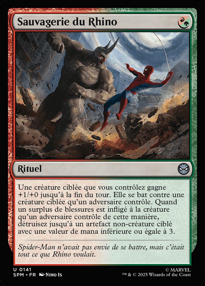 Sauvagerie du Rhino