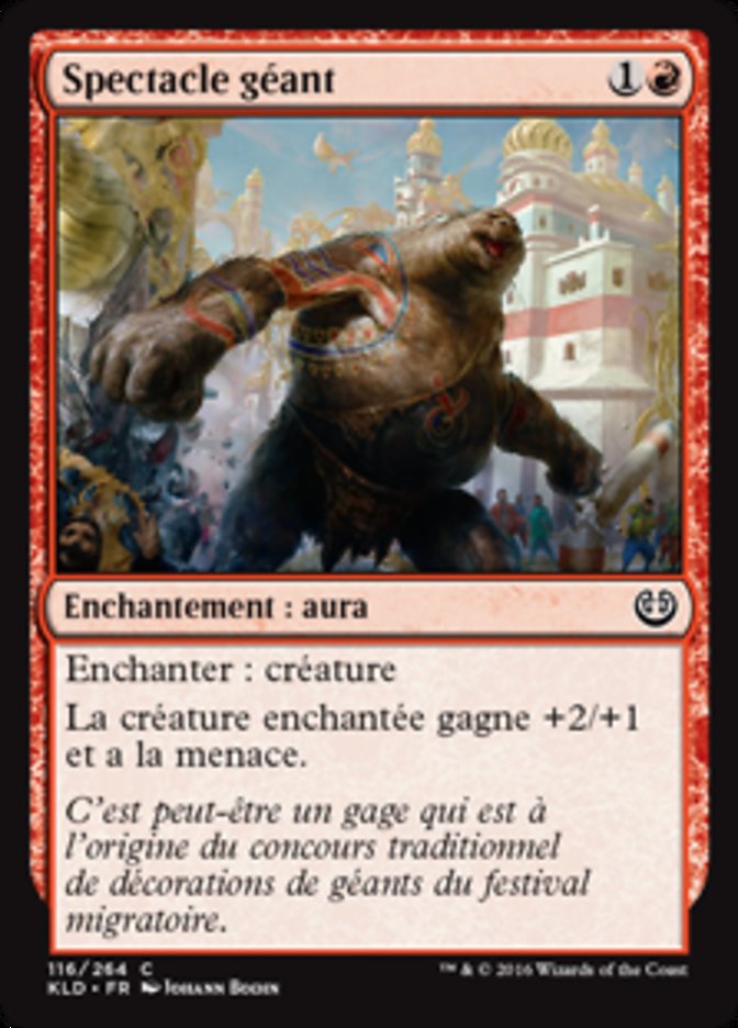 Spectacle géant