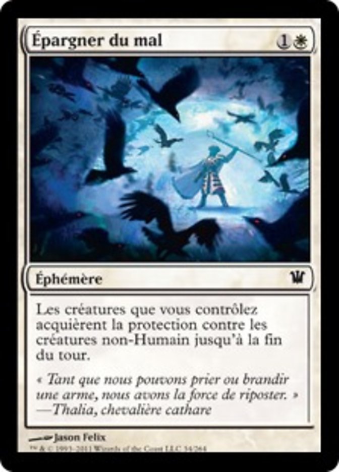Épargner du mal