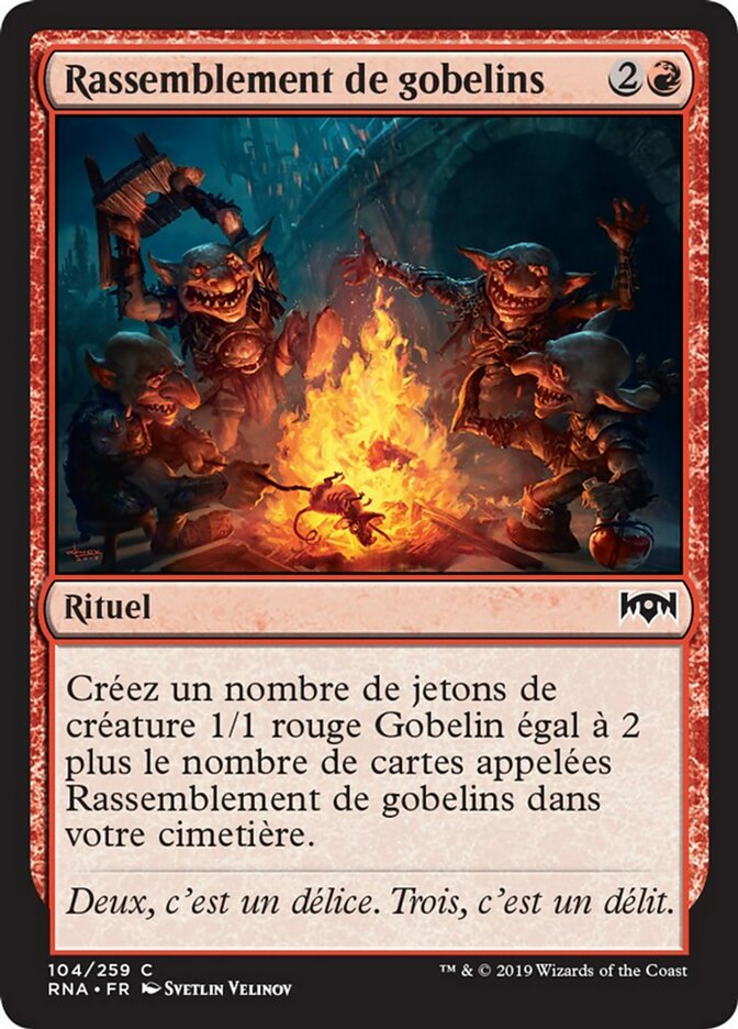Rassemblement de gobelins