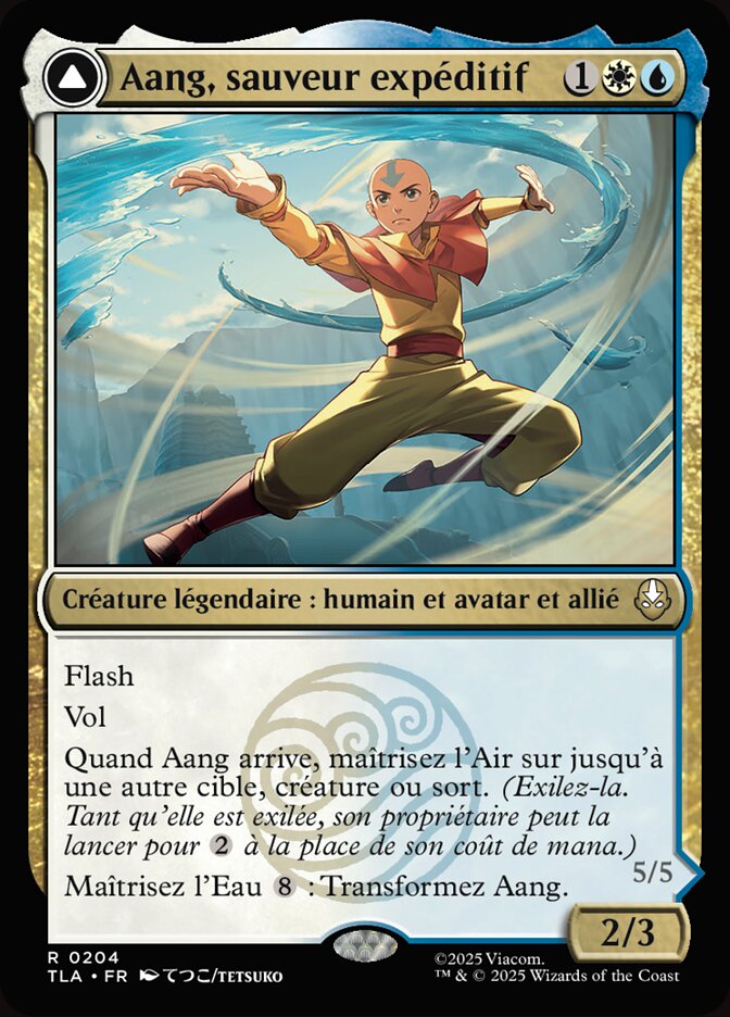 Aang, sauveur expéditif