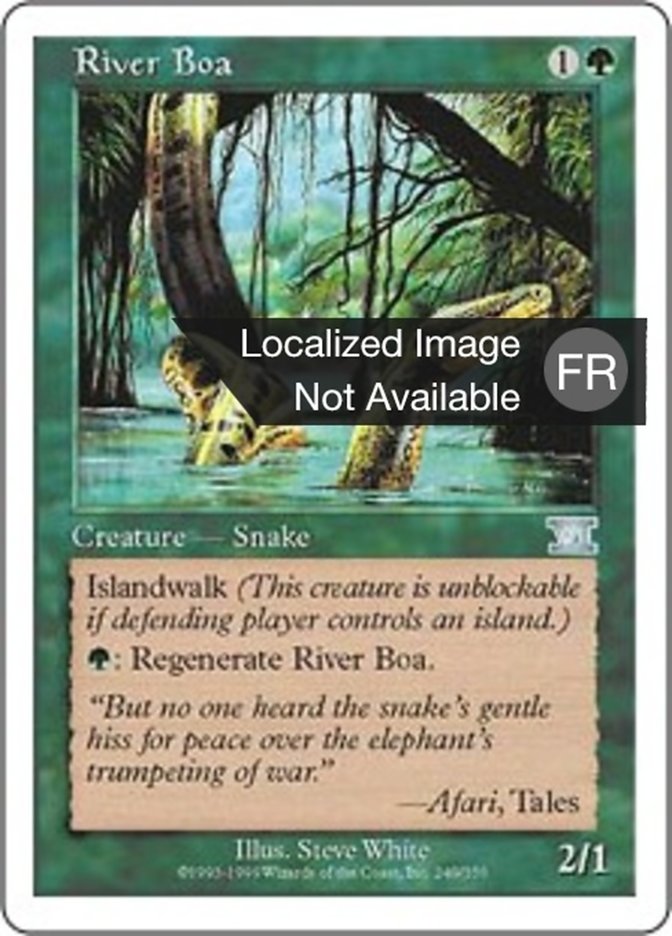 Boa des rivières