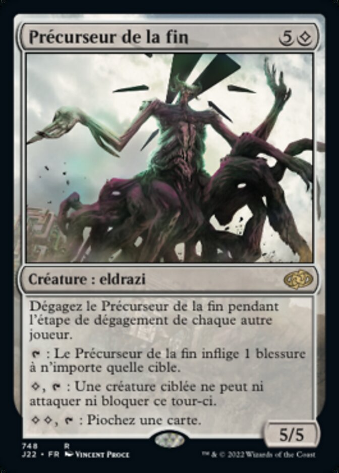 Précurseur de la fin