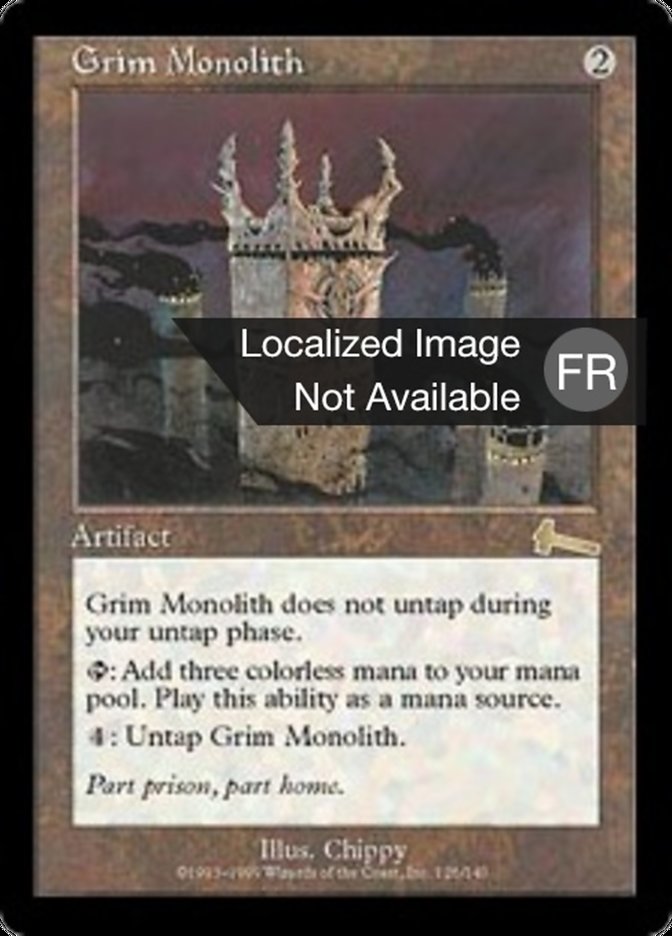 Monolithe sinistre