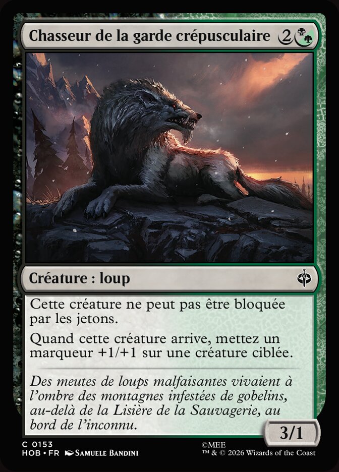 Chasseur de la garde crépusculaire